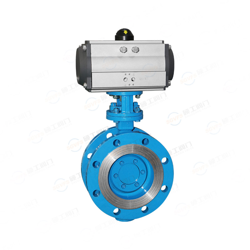 气动法兰蝶阀